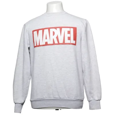 Collegetröja (Grå) från Marvel Bomull, Polyester
