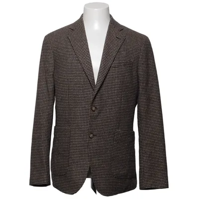 Blazer (Brun, Sort) fra Bläck Bomuld, Polyester, Viscose, Uld