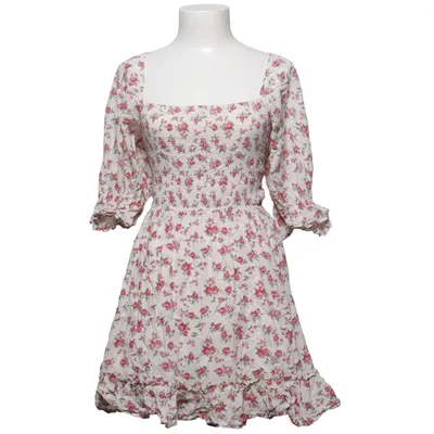 Jurk (Wit, Groen, Roze) van New Look Katoen