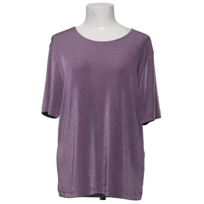 T-shirt (Lila) van Almia Elastaan, Polyester