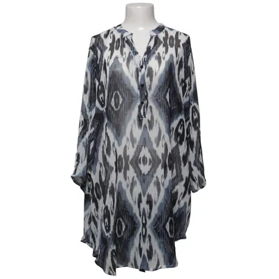 Strandkleid (Blau, Weiß, Grau) von Plus Size Polyester