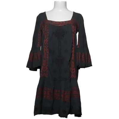 Klänning (Grå, Röd) från Nema Bomull, Polyester