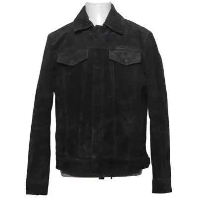 Veste en cuir (Noir) de Allsaints Cuir, Polyester recyclé