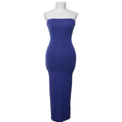 Långklänning (Blå) från Fashion Nova