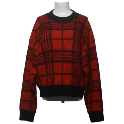 Sweater (Red, Black) from Crocker Acrylic, Mohair, Polyamide, Wool