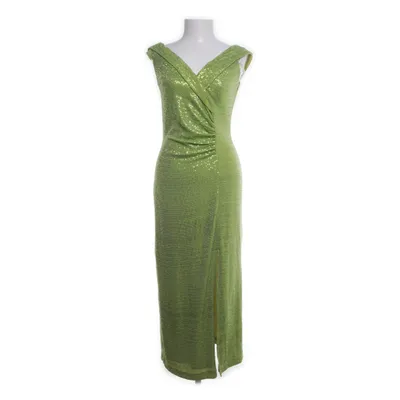 Maxikjole (Grøn) fra Swing Elastan, Metallfiber, Polyester