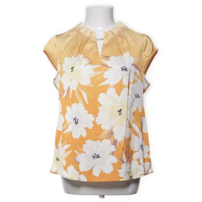 Topp (Gul, Vit, Flerfärgad) från Comma Polyester