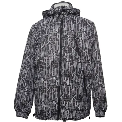 Outdoor jas (Zwart, Wit) Katoen