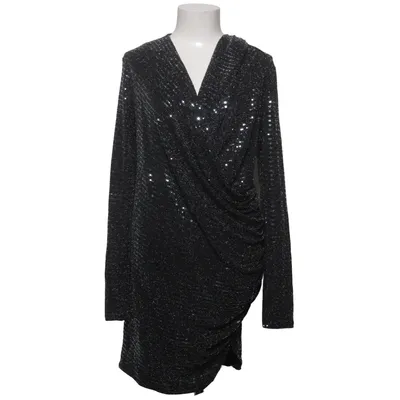 Wikkeljurk (Drape Plunge Dress) van NLY One Elastaan, Metallvezel, Polyamide
