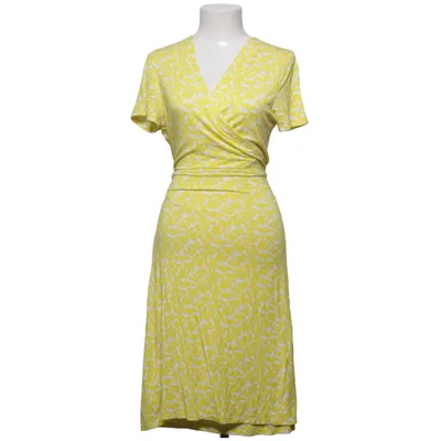Wrap dress (Yellow, White) from Claudia Sträter