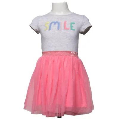 Robe (Gris, Rose, Multicolore) de Girls Polyester