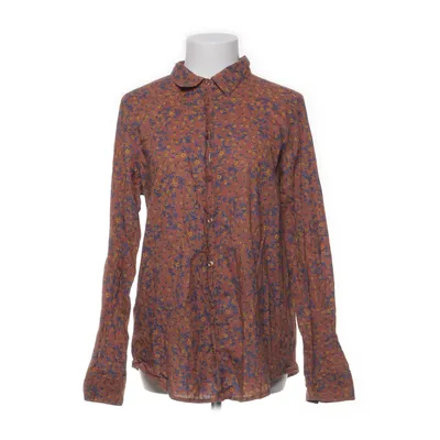 Blouse (Brown, Multicolored) from United Colors of Benetton Cotton