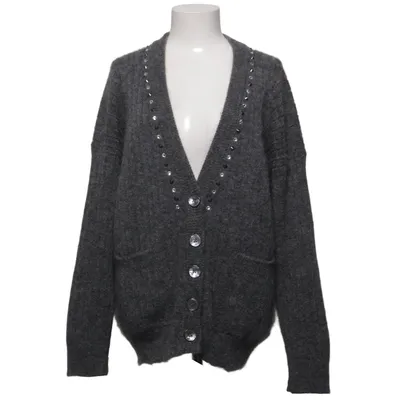 Cardigan (Grå) fra Alessandra Rich Polyamid, Uld