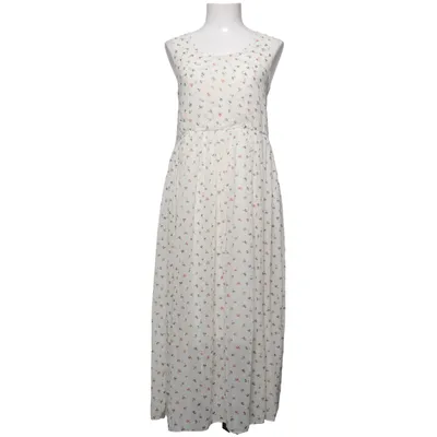 Maxi jurk (Wit, Meerkleurig) van Row Viscose