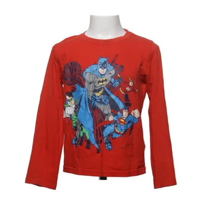 Lange mouwen shirt (Rood, Meerkleurig) van Justice League Katoen