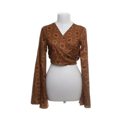 Omlottopp (Brun) från Romwe Polyester