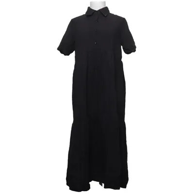 Robe chemise (Noir) de Jubylee Coton, Lin