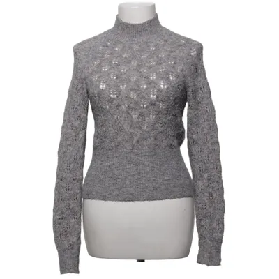 Sweater (Gray) from Monki Acrylic, Elastane, Polyester, Wool