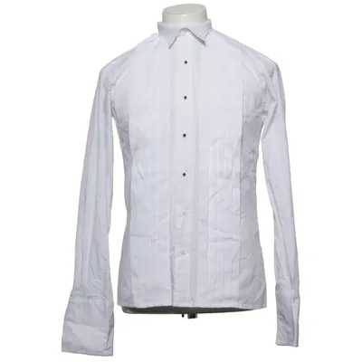 Smoking overhemd (Wit) van Tux &Tail Katoen, Polyester