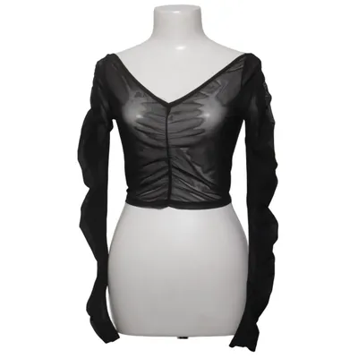 Crop Top (Schwarz) von Hoss x NA-KD