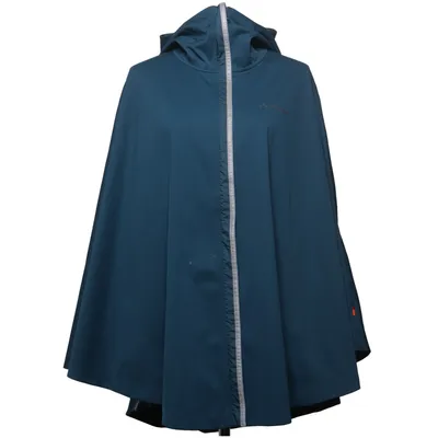 Poncho de pluie (Bleu, Gris) de Vaude Polyester, Polyuréthane, Laine