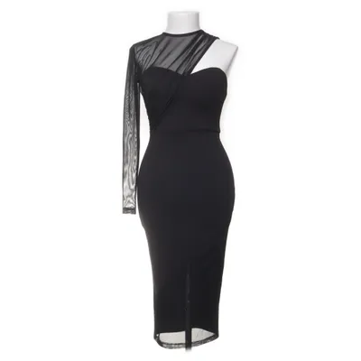 Aftenkjole (Sort) fra Ginger Fizz Elastan, Polyester