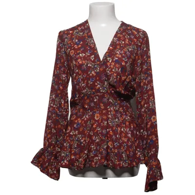 Blouse portefeuille (Rouge, Multicolore) de Selfie