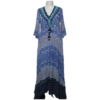 Robe longue (Bleu, Multicolore) de Peace + Love