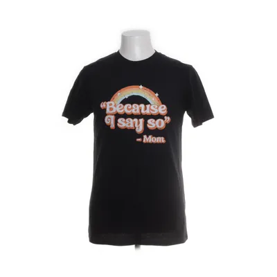 T-shirt (Svart, Flerfärgad) från Gildan Bomull