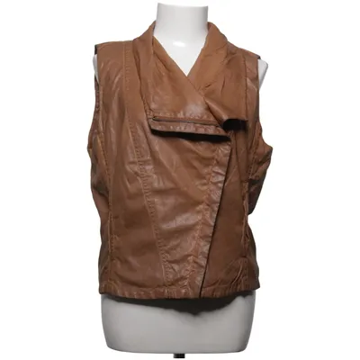 Väst (Brun) från Jean Pascale Polyester, Polyuretan