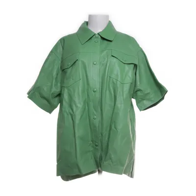 Korte mouwen shirt (Groen) van Stand Studio Leer
