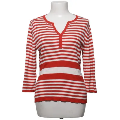Lange mouwen shirt (Rood, Wit) van August Silk