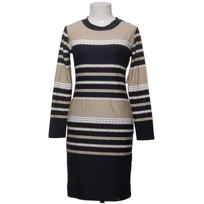 Dress (Blue, Beige, White) from Chiara Forthi Elastane, Metallic fiber, Polyamide
