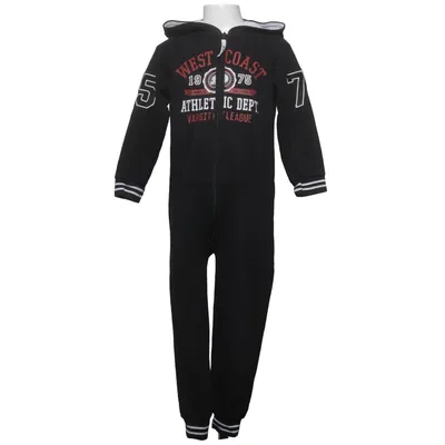 Onesie (Black, Multicolored) from Knox Cotton, Polyester
