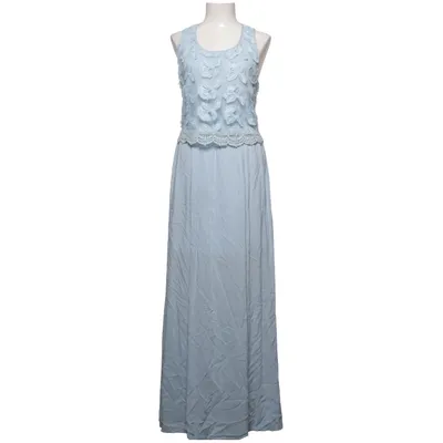 Långklänning (Blå) från Marineblu Polyester, Viskos
