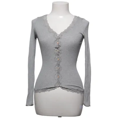 Cardigan (Gris) de Rosemunde Coton, Élasthane, Polyamide, Soie