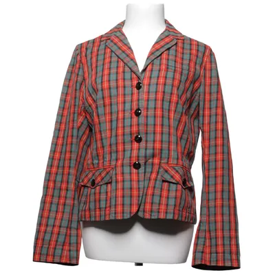 Kavaj (Röd, Flerfärgad) från Prêt à Porter Bomull, Polyester