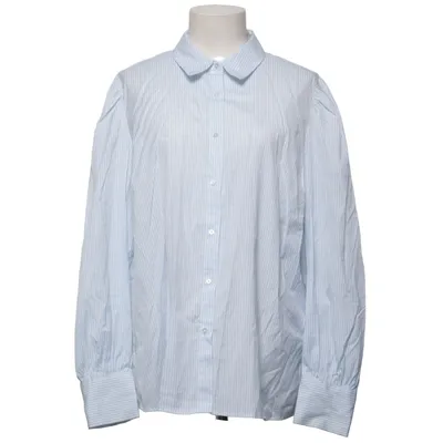 Chemise (Bleu, Blanc) de First Class Collection Coton biologique, Polyester recyclé