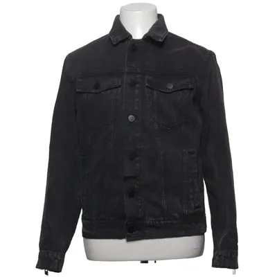 Denimjakke (Grå) fra Forever 21 Men Bomuld, Polyester