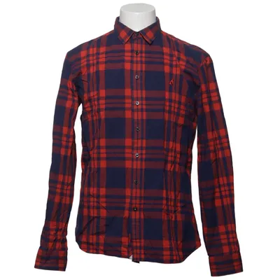 Shirt (Rood, Blauw) van Thomas Pink Katoen