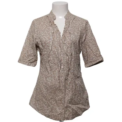 Blouse (Beige, Meerkleurig) van Flash Katoen