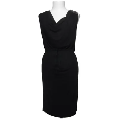 Robe (Noir) de SNOB Élasthane, Soie, Viscose