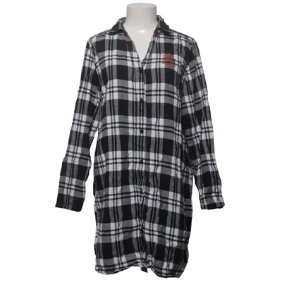 Flanellhemd (Schwarz, Weiß) von Bodyzone by KappAhl