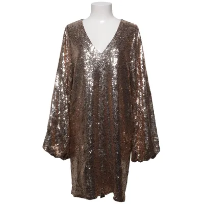 Robe de cocktail (Or, Noir) de Joelle Élasthane, Polyamide, Polyester