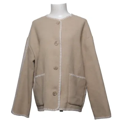 Kappa (Beige) från Reserved Polyester, Viskos, Ull