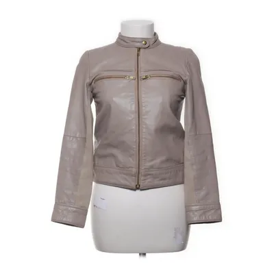 Läderjacka (Beige) från Petit Skinn, Polyester