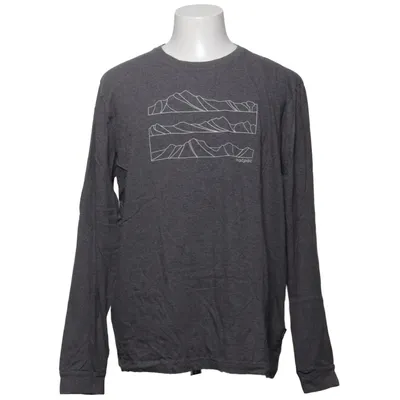 Long sleeve T-shirt (Gray) from Macpac Cotton