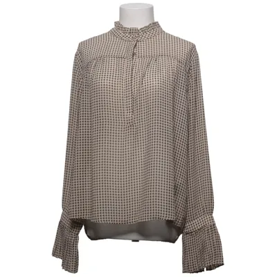 Blouse (Beige, Black) from Neo Noir Polyester