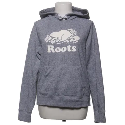 Capuchon sweater (Grijs) van Roots Organisch katoen, Gerecycled polyester