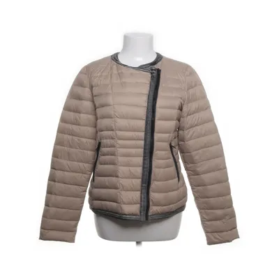Lättviktsjacka (Beige) från Prime Bomull, Dun, Fjädrar, Nylon, Polyester